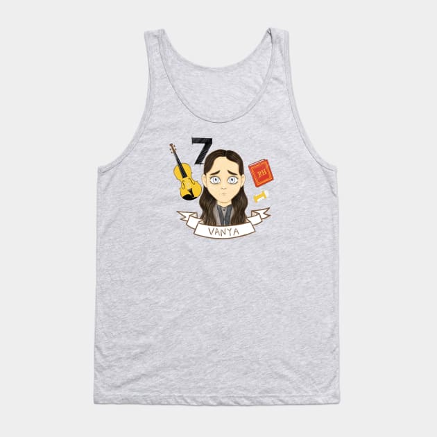 Vanya Hargreeves - Umbrella Academy Tank Top by conshnobre